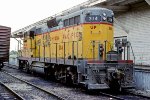 Union Pacific GP9 #314 with enlarged fuel tank.